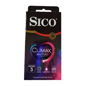 Preservativos Sico Climax mutuo